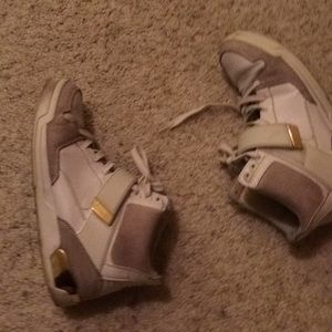 High top sneakers